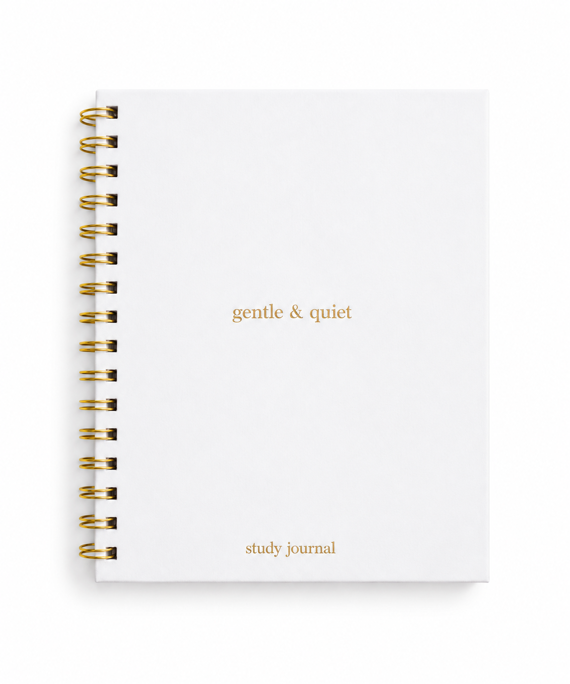 Bible Study + Sermon Notes Journal-White 🤍