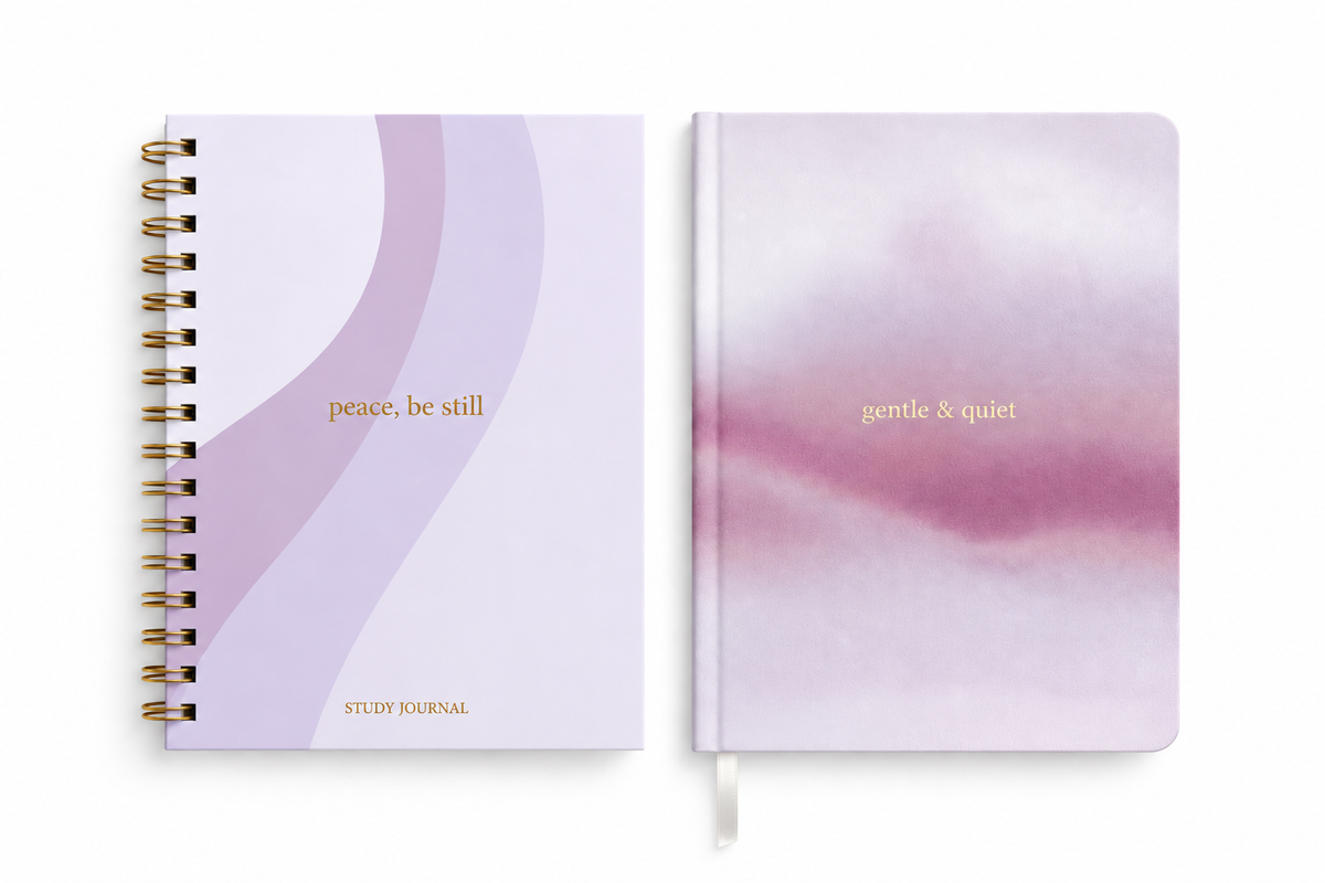 Prayer + Bible Study & Sermon Notes Bundle-Purple