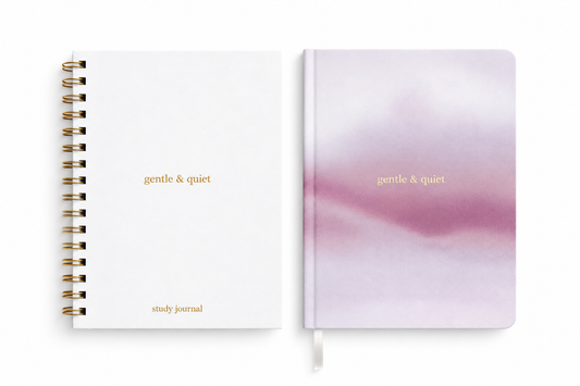 Prayer + Bible Study & Sermon Notes Bundle-White