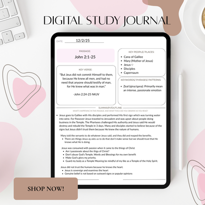Digital Study Journal